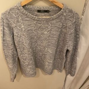 Obey Crewneck Cable Knit Sweater